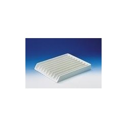 Pipette tray PVC LxWxH 355x300x45 mm 9 oblong dividers
