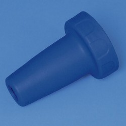 Adapter housing PP for accu-jet pro royal blue