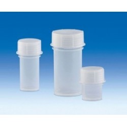 Sample container PP 60 ml with screw cap pack 10 pcs.