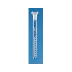 Test tubes Boro 3.3 10 ml:0,1 ml 15x165 mm graduation NS12/21