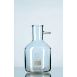 Filtering flask 3000 ml Duran with glass side hose connection