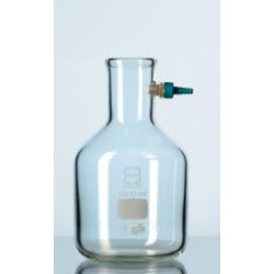 Saugflasche 3000 ml Duran mit Keck Montage-set Flaschenform