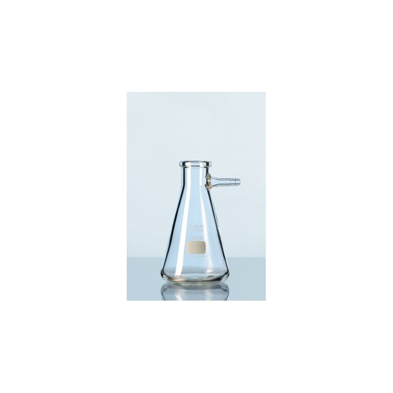 Filtering flask Duran 1000 ml with glass hose connection