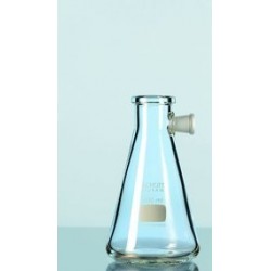 Filtering flask Duran 250 ml with side-arm socket Erlenmeyer
