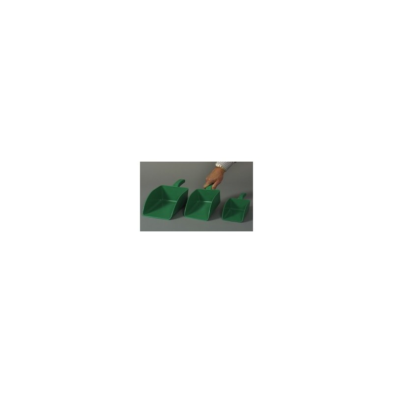 Fillig scoop PP green length 35 cm
