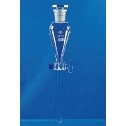 Separating funnel 250 ml with glass stopper NS 29/32