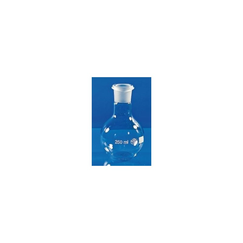 Flat bottom flask 1000 ml borosilicate glass 3.3 SJ45/40