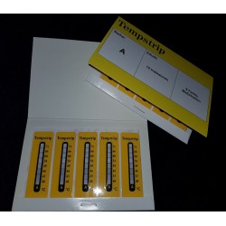 Kager Tempstrip 8 Level yellow temperature-measurement Strips