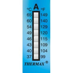 Pasek do pomiaru temperatury 8 poziomów zakres +37 do +65°C op.