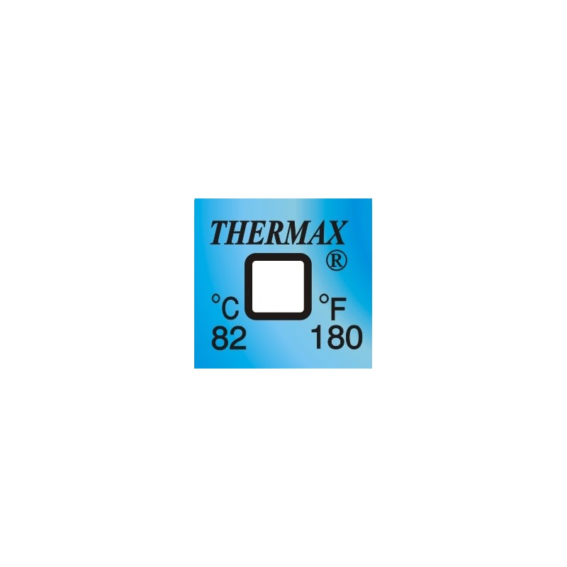 Thermax 1 Level Streifen irreversibel adhesiv Messtemperatur
