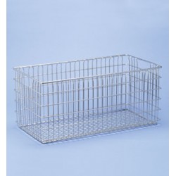 Sterilization basket LxWxH 575x280x130 mm 18/10-steel