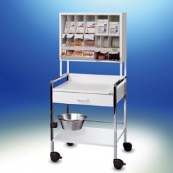 Treatment trolley Variocar® 60 COMPACT white