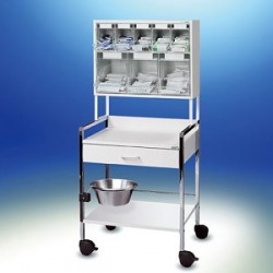 Injection trolley Variocar® 60 PicBox® multi white