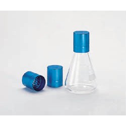 Cap for Erlenmeyer flask 50/62 blue pack 25 pcs.*sell-out*