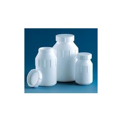 Wide-mouth bottle 1000 ml PTFE with screw cap