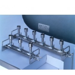 Stainless steel 3-Station Manifold KM3N
