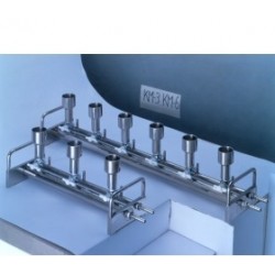 Stainless steel 6-Station Manifold KM6N