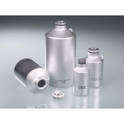 Aluminium bottle 125 ml UN- approved with screw cap