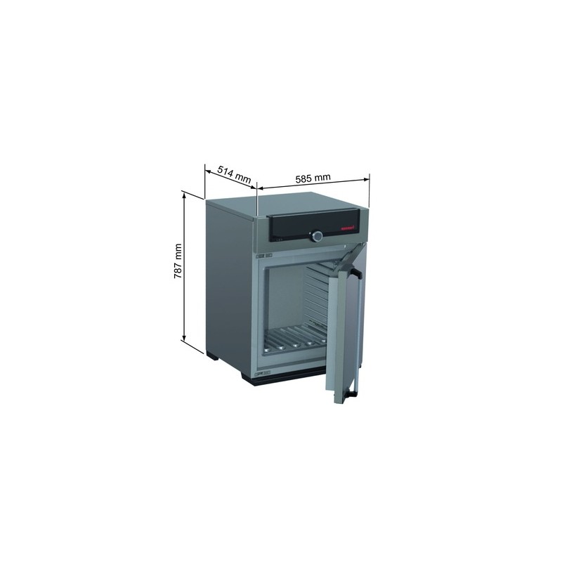Universal oven UN55 +5°C…+300°C natural air circulation