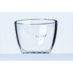 Tiegel Quarzglas hohe Form 75 ml oberer Aussen-Ø 50 mm Höhe 62