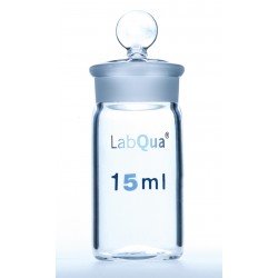 Weighing bottle Quarz glass tall form 30 ml ØxH 30x50 mm
