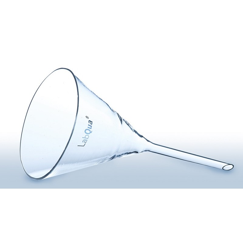 Funnel quartz glass funnel width 35 mm arm length 35 mm ISO 4798