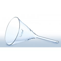 Funnel quartz glass funnel width 55 mm arm length 55 mm ISO 4798