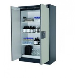 Safety storage cabinets Q90.195.120 RAL7016 doors RAL7035 WxDxH
