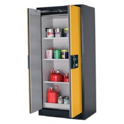 Safety storage cabinets Q90.195.090 RAL7016 doors RAL7035 WxDxH