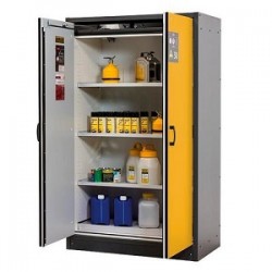Safety storage cabinet Q30.195.116 RAL7016 doors RAL7035 WxDxH