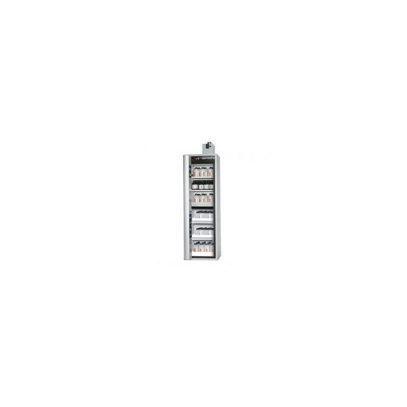 Combi safety storage cabinet K90.196.060.MH.WDAS RAL7035 WxDxH