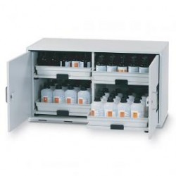 Underbench storage cabinet f. acids and bases SL.060.110.UB.2T