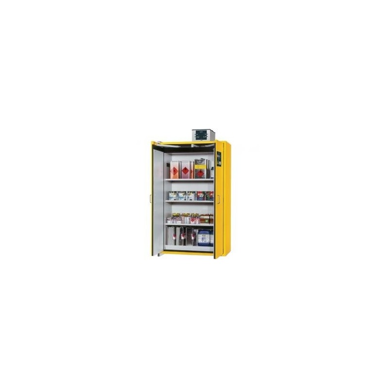 Safety storage cabinet S90.196.120.WDAS RAL1004 WxDxH