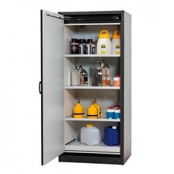 Safety storage cabinet Q30.195.056 RAL7016 door RAL7035 WxDxH