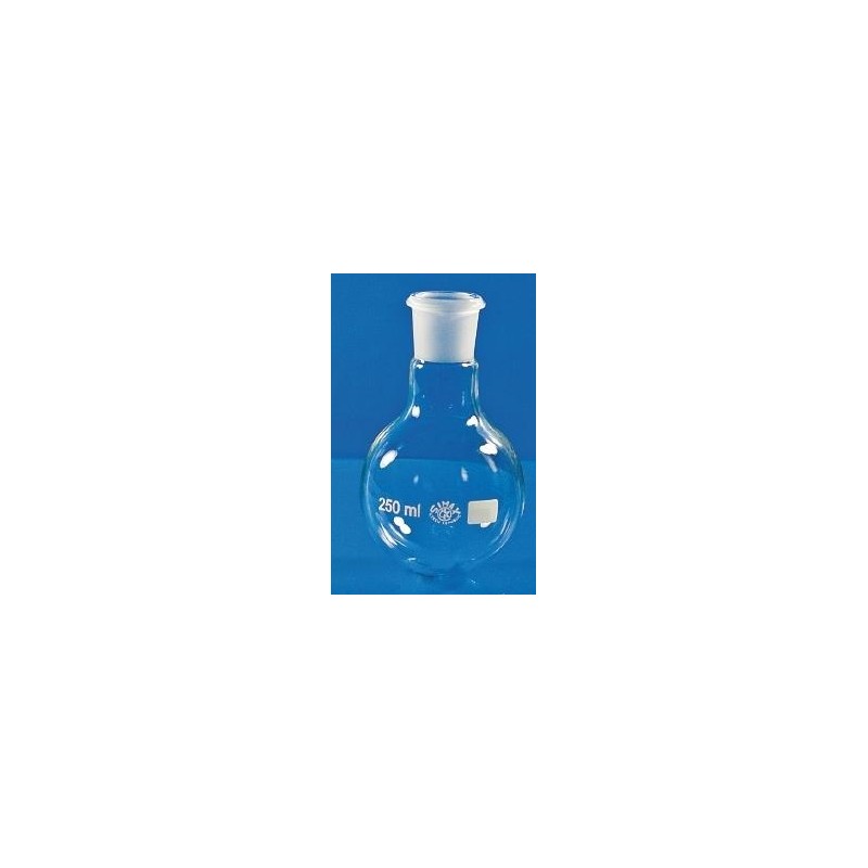 Round bottom flask 100 ml borosilicate glass 3.3 SJ19/26