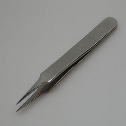 Precision tweezers stainless 18/10 very fine lenght 110 mm