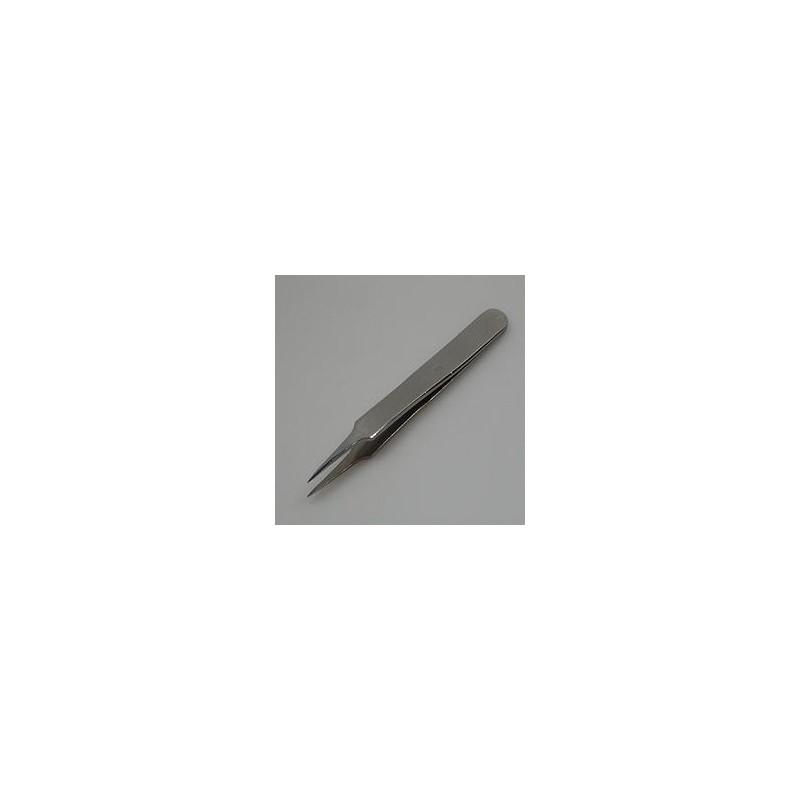 Präzisonspinzette Stahl 18/10 extra spitz Länge 110 mm
