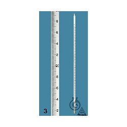 Präzisions-Einschluss Thermometer EC 6 +29…+41°C kurze Form ISO
