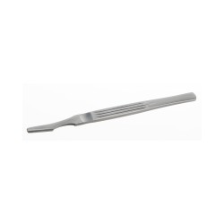 Handle for blades no 00...12 stainless steel