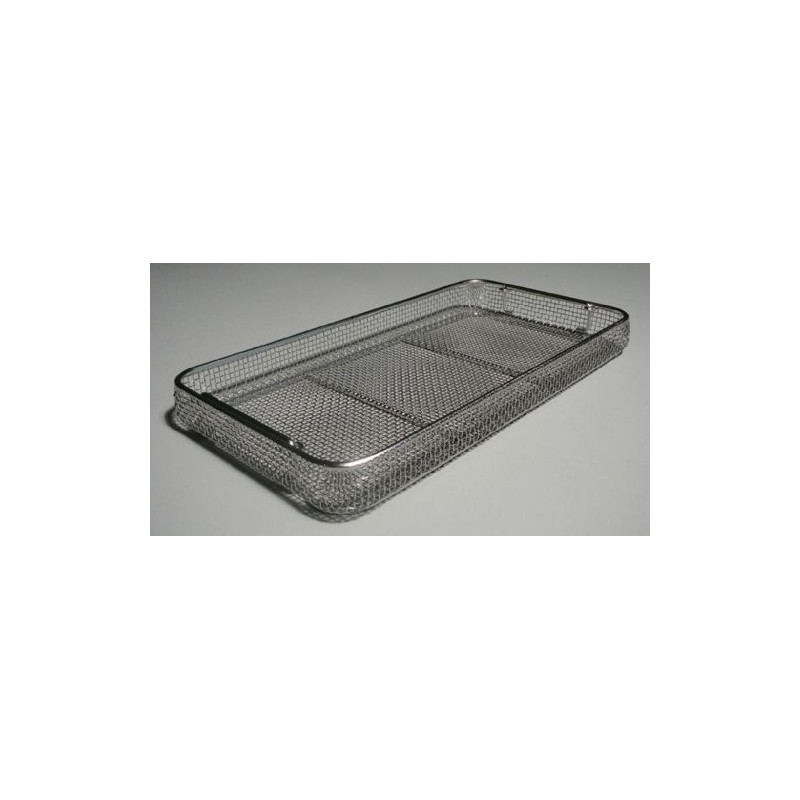 Basket LxWxH 480x250x70 mm stainless steel stackable drop