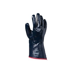 Nitri-Pro Handschuhe glatt vollbeschichtet Schutzstulpe lang