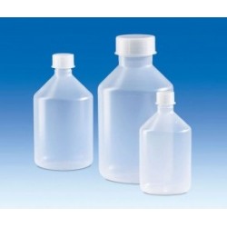 Reagent bottle wide mouth PP 100 ml with screw cap GL32 pack 20