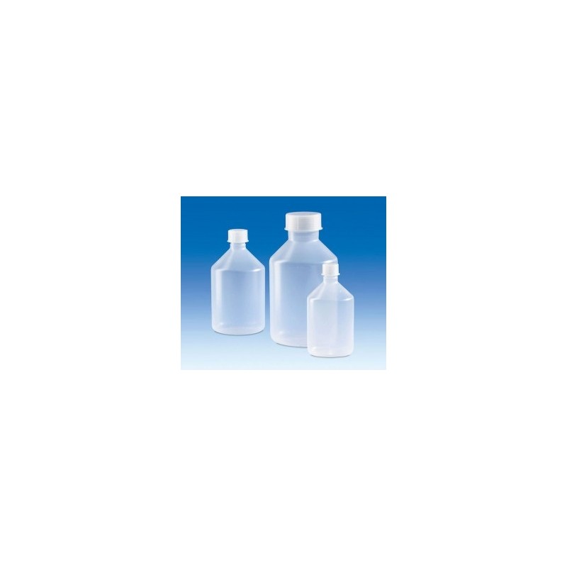 Reagent bottle wide mouth PP 1000 ml with screw cap GL63 pack