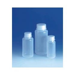 Wide-mouth bottle 1000ml PE-LD with screw-cap PP